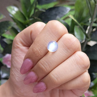 3.48 Ct. Cabochon Moonstone from Ceylon (Sri Lanka) Life Style