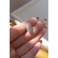 2.09 Ct. Semi-Black Opal from Australia Life Style