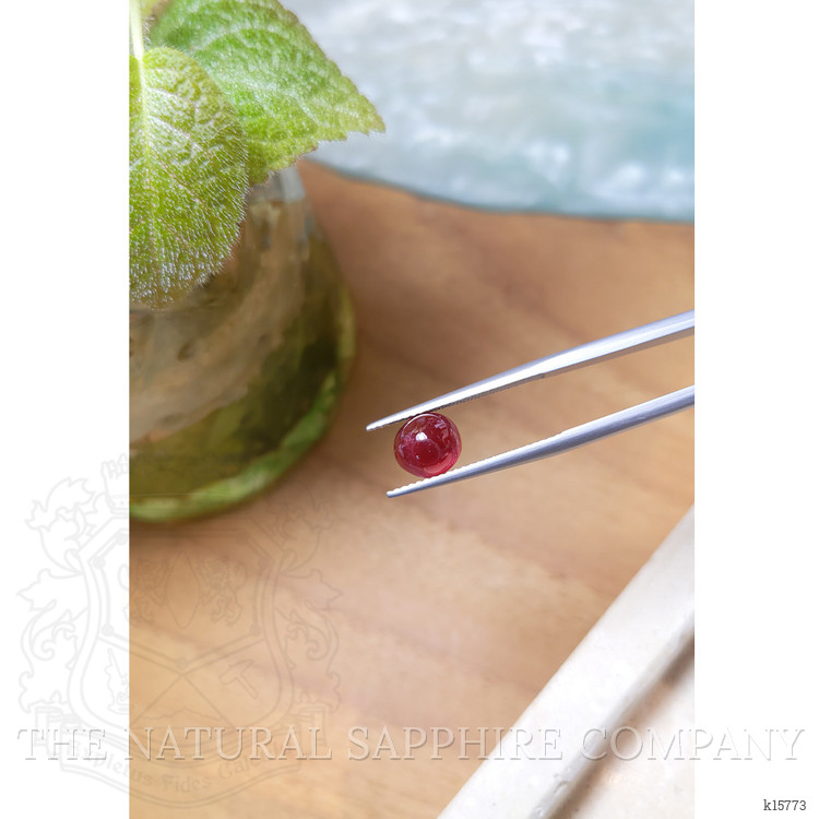 3.00 Ct. Cabochon Garnet from Ceylon (Sri Lanka)