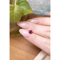 0.89 Ct. Garnet from Ceylon (Sri Lanka) Life Style