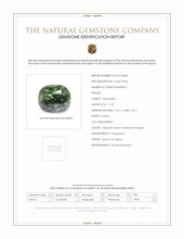11.70 Ct. Alexandrite from Ceylon (Sri Lanka) Scan Report