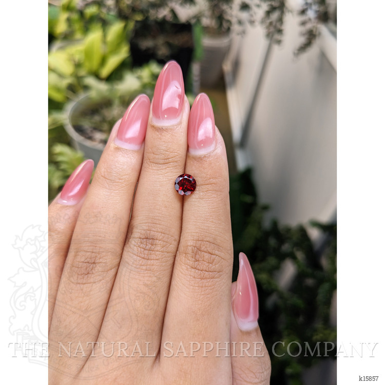 1.29 Ct. Garnet from Ceylon (Sri Lanka)