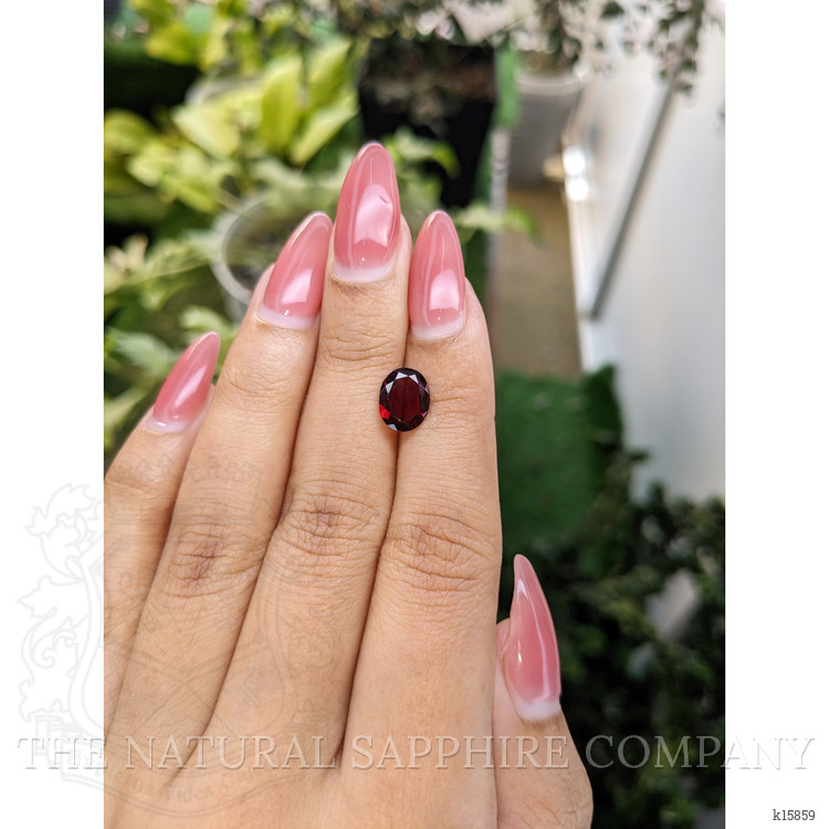 1.95 Ct. Garnet from Ceylon (Sri Lanka)