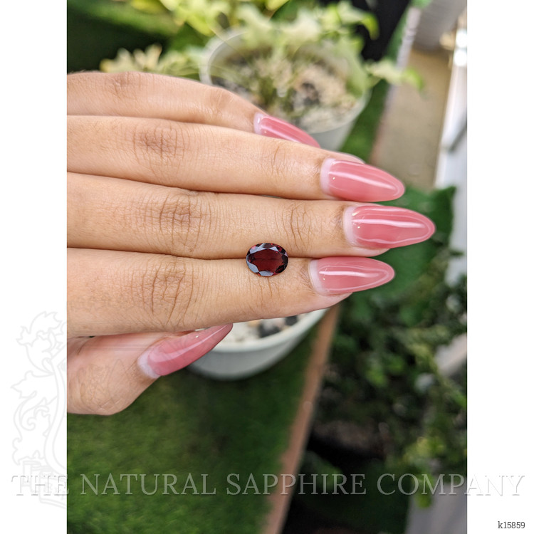 1.95 Ct. Garnet from Ceylon (Sri Lanka)