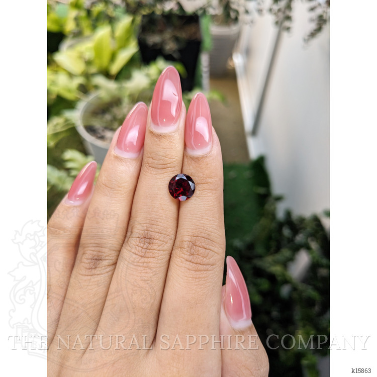 2.45 Ct. Garnet from Ceylon (Sri Lanka)