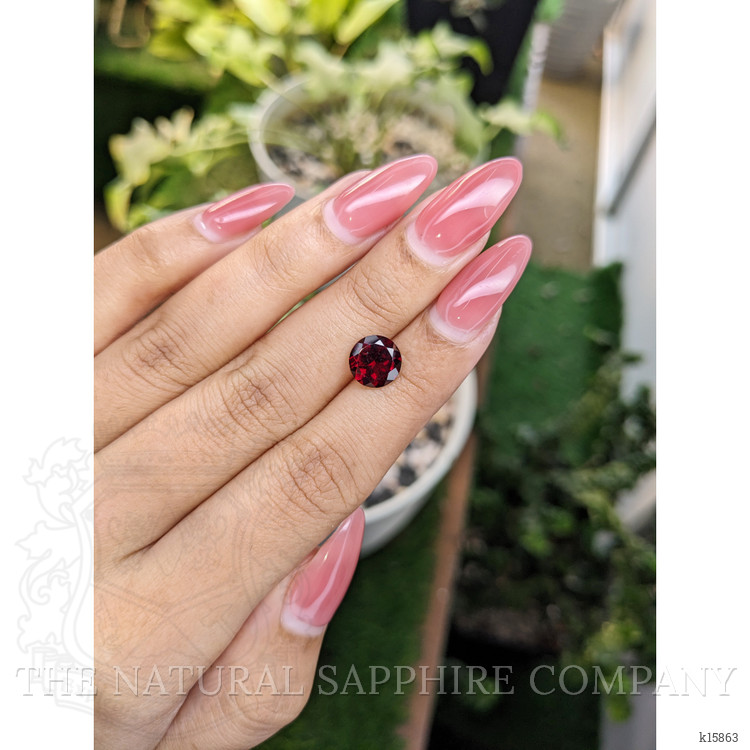 2.45 Ct. Garnet from Ceylon (Sri Lanka)