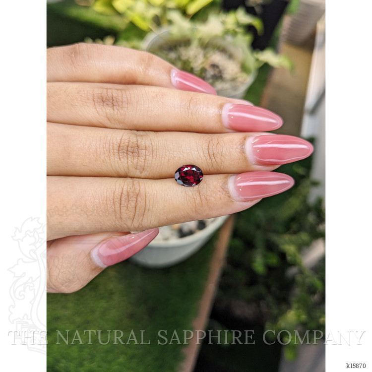 1.98 Ct. Garnet from Ceylon (Sri Lanka)