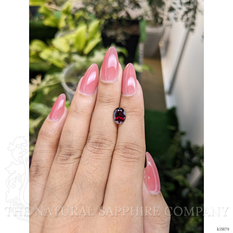 2.14 Ct. Garnet from Ceylon (Sri Lanka)