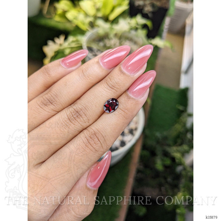 2.14 Ct. Garnet from Ceylon (Sri Lanka)