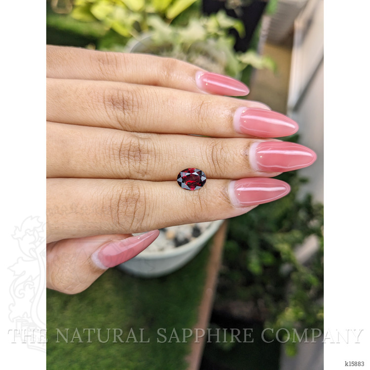 1.93 Ct. Garnet from Ceylon (Sri Lanka)