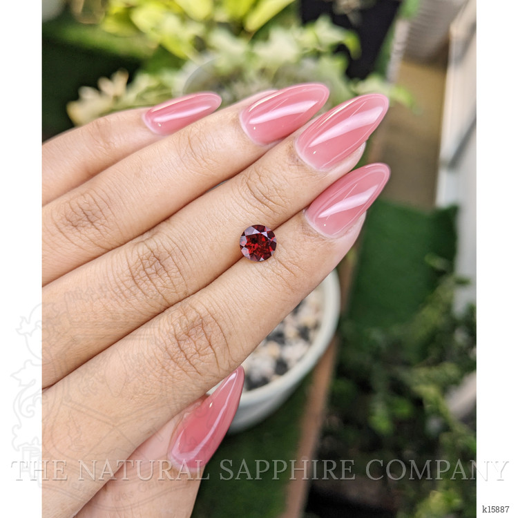 1.67 Ct. Almandine Garnet from Ceylon (Sri Lanka)