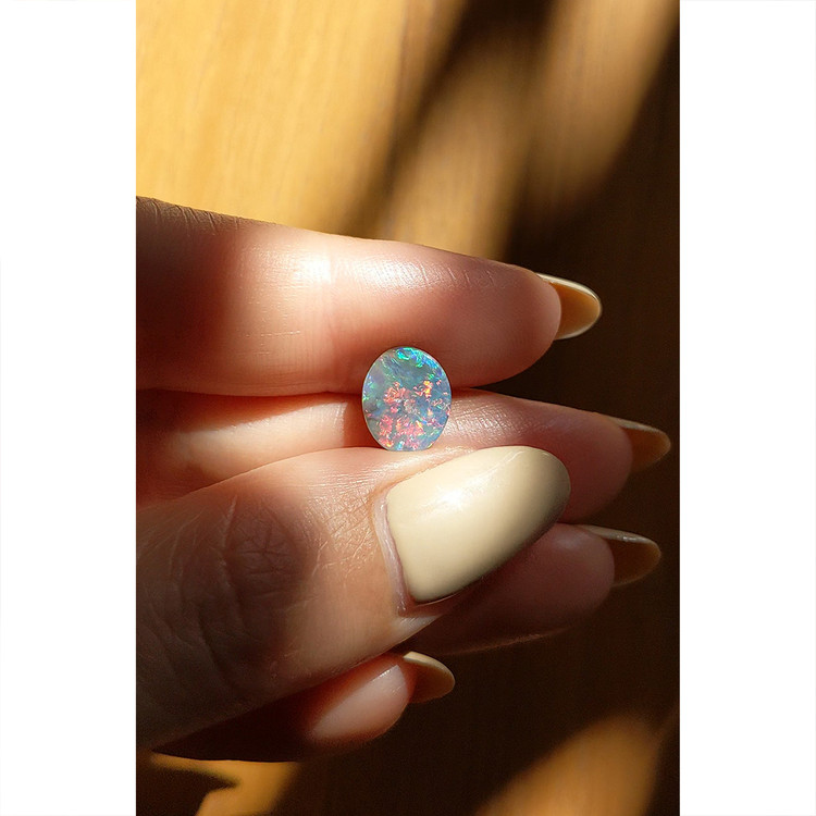 1.01 Ct. Semi-Black Opal from Australia
