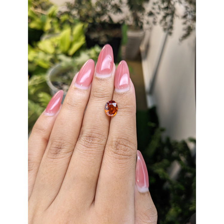 1.94 Ct. Hessonite Garnet from Madagascar