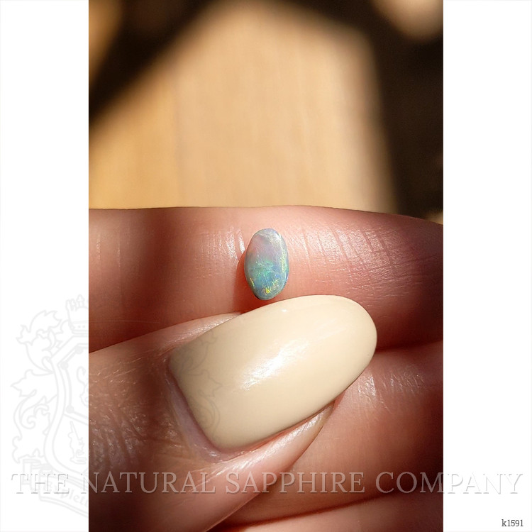 0.35 Ct. Semi-Black Opal from Australia