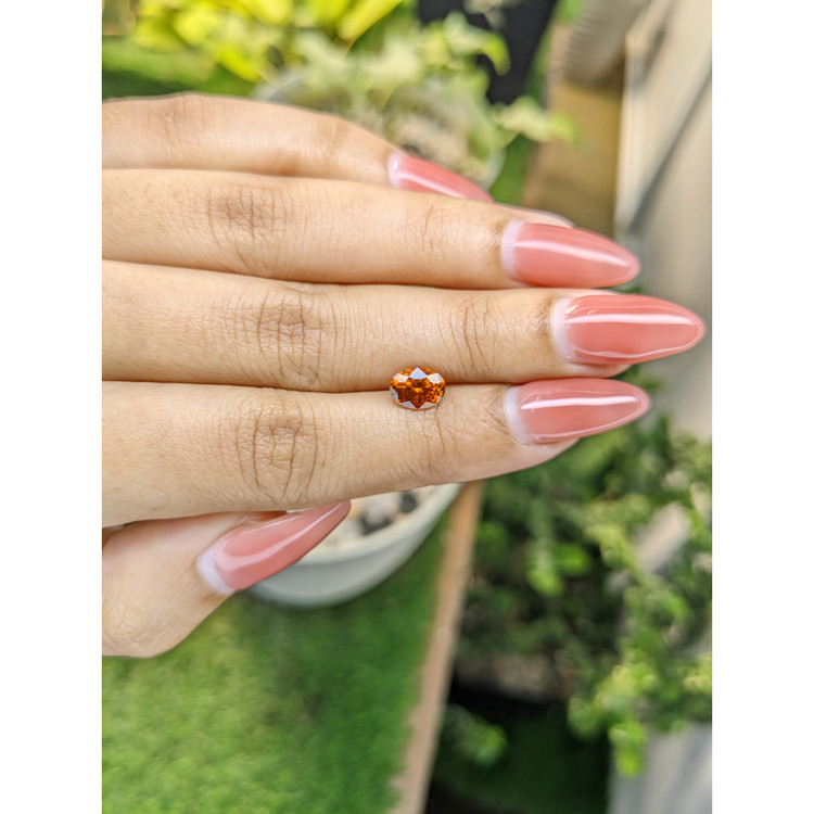 1.36 Ct. Hessonite Garnet from Madagascar