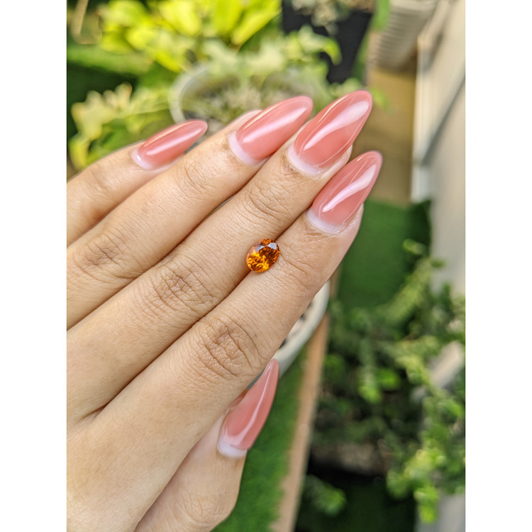 1.36 Ct. Hessonite Garnet from Madagascar
