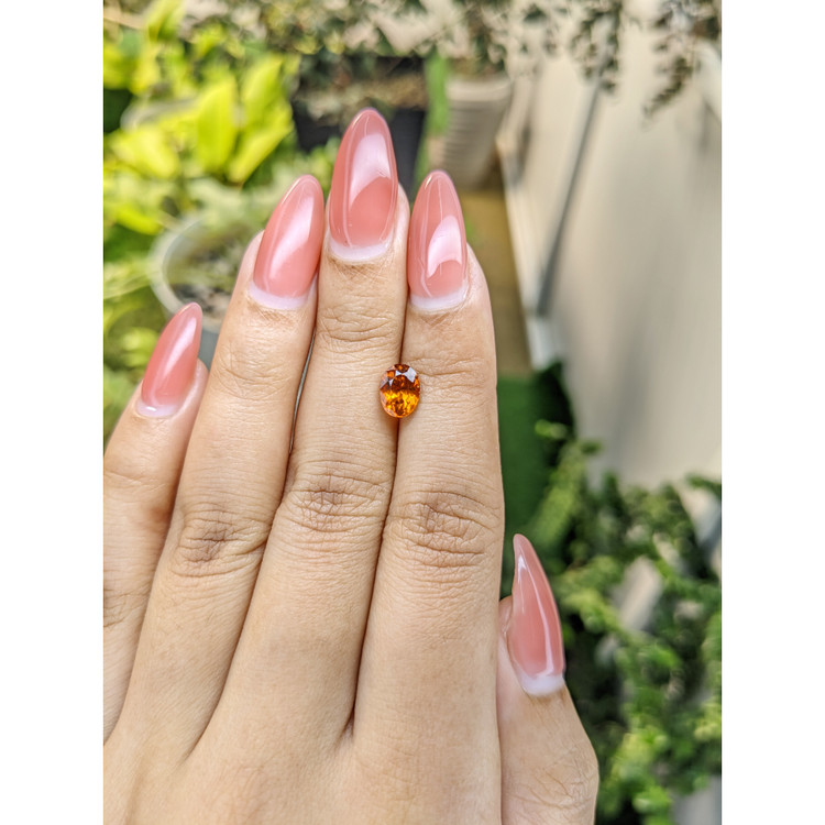 1.36 Ct. Hessonite Garnet from Madagascar