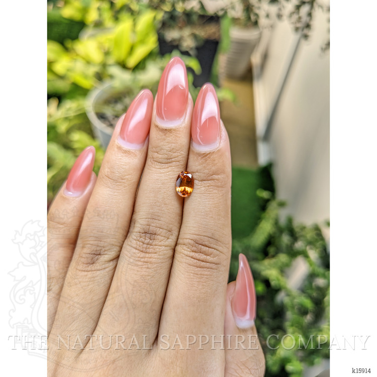 1.13 Ct. Hessonite Garnet from Madagascar