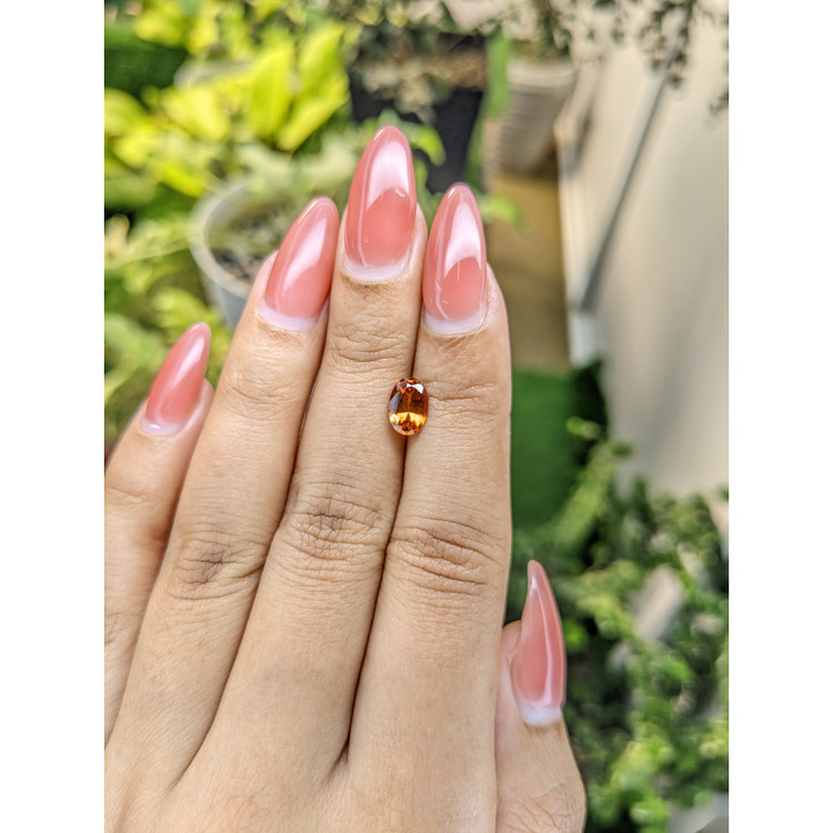 1.13 Ct. Hessonite Garnet from Madagascar