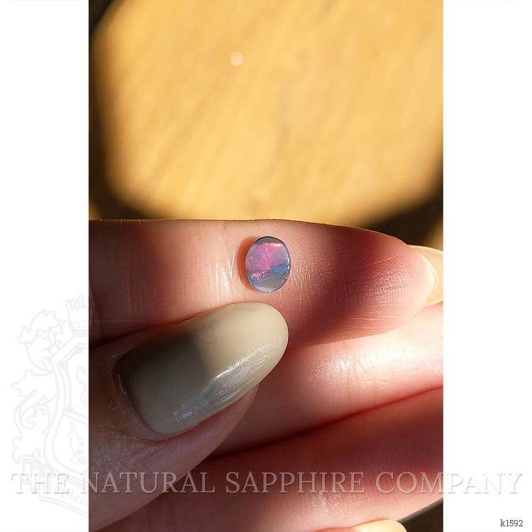 0.46 Ct. Semi-Black Opal from Australia