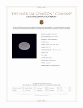 1.57 Ct. Multi Color White Opal (Light Opal) from Australia Scan Report