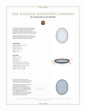 1.57 Ct. Crystal/Jelly Opal from Australia 3 D Scan Report