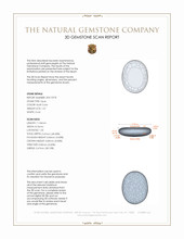 1.57 Ct. Crystal/Jelly Opal from Australia 3 D Scan Report