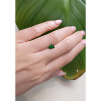 0.91 Ct. Tsavorite Garnet from Madagascar Life Style