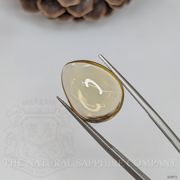 9.29 Ct. Cabochon Smokey Quartz from Brazil