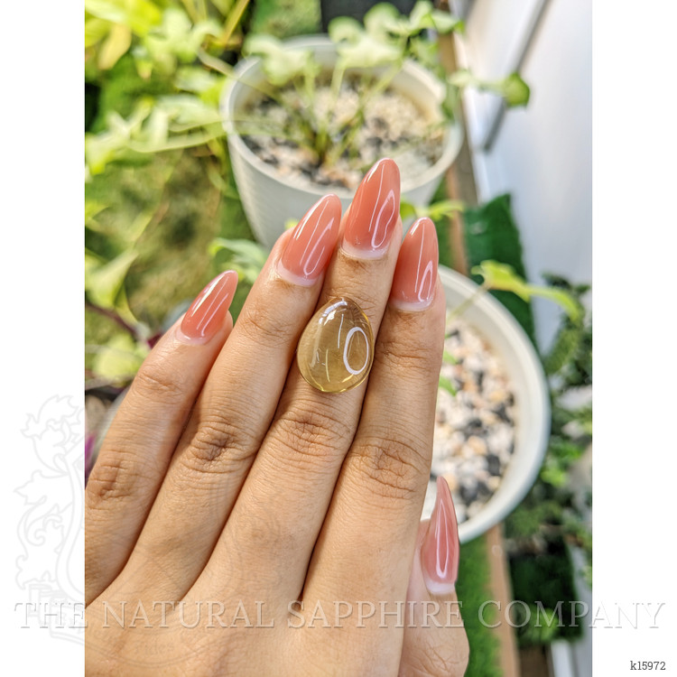 9.29 Ct. Cabochon Smokey Quartz from Brazil