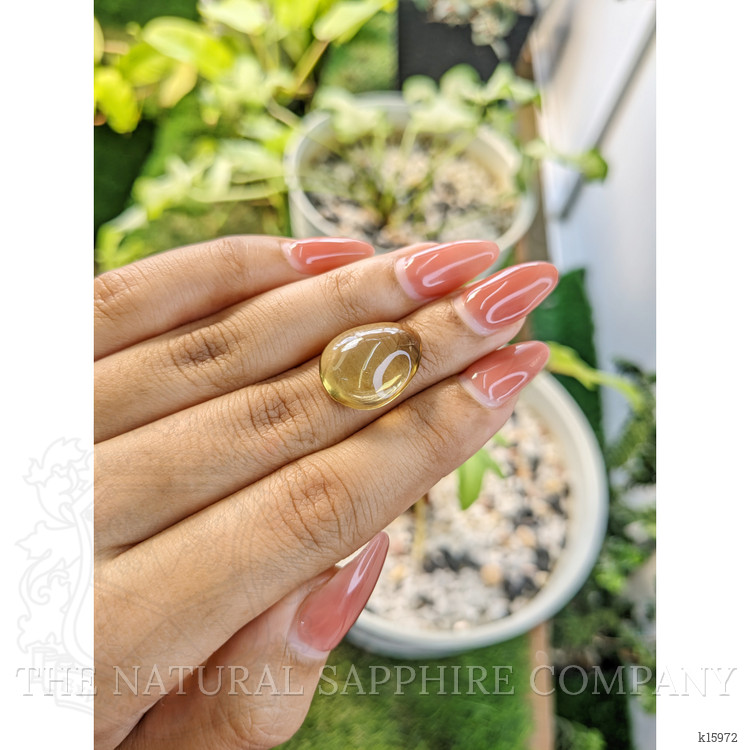 9.29 Ct. Cabochon Smokey Quartz from Brazil