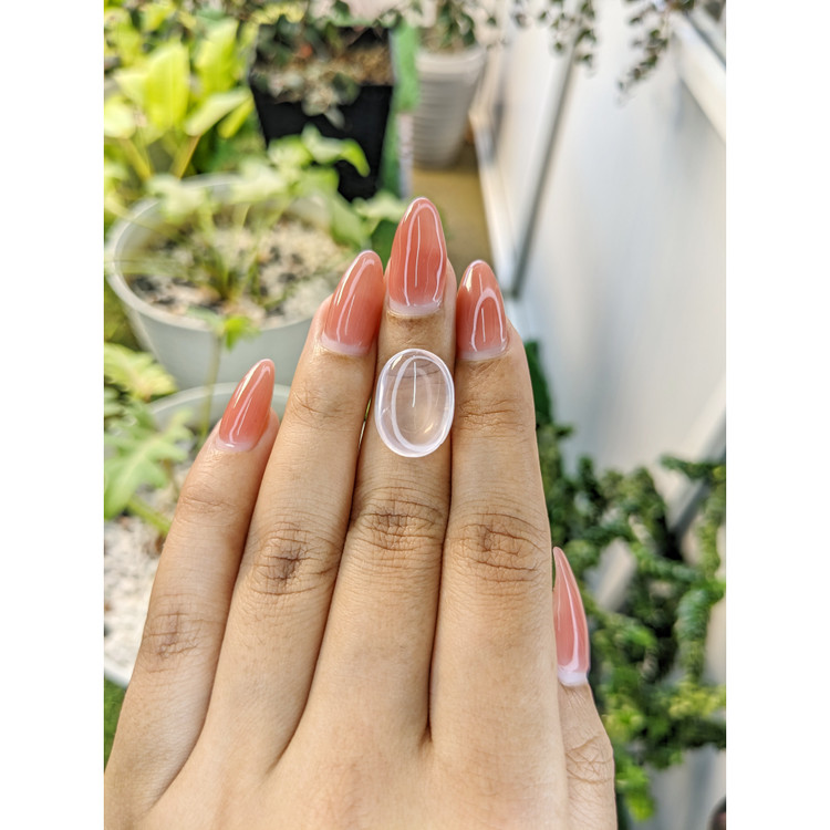 8.26 Ct. Cabochon Rose Quartz from Brazil