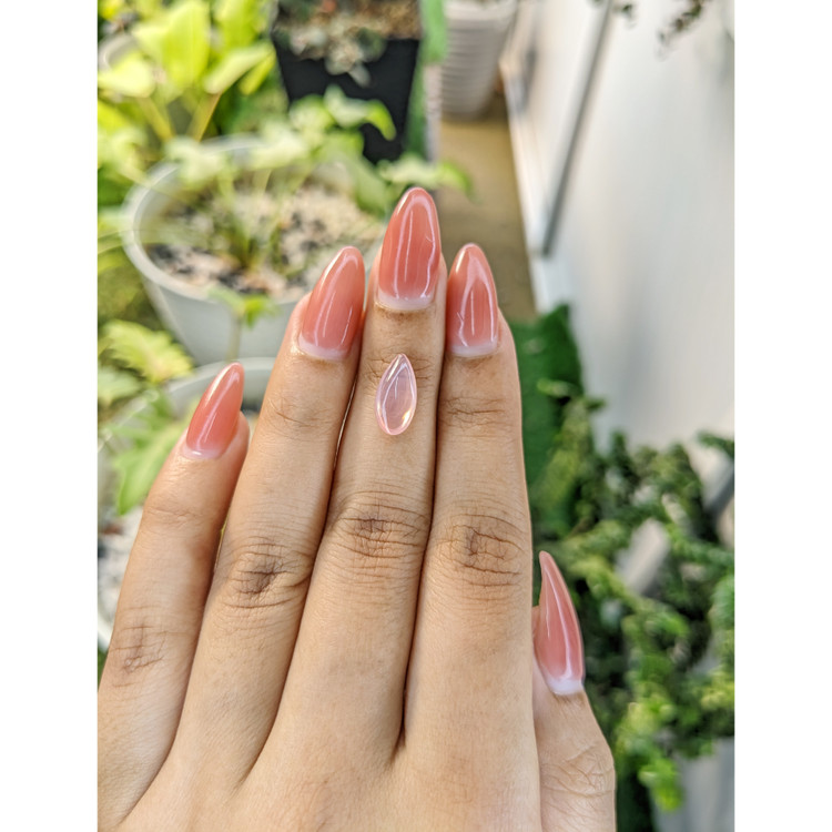 1.85 Ct. Cabochon Rose Quartz from Brazil