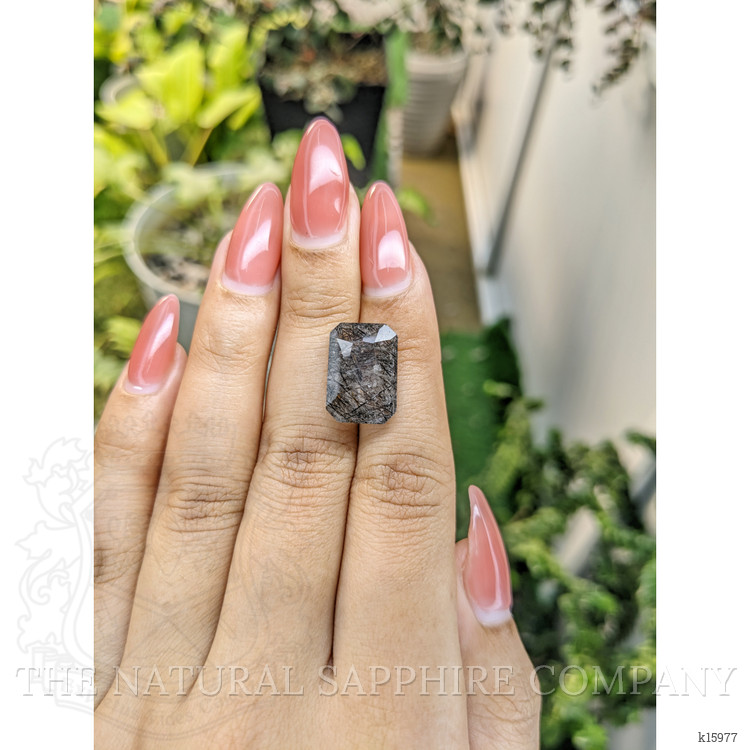 9.28 Ct. Rutilated Quartz from Ceylon (Sri Lanka)