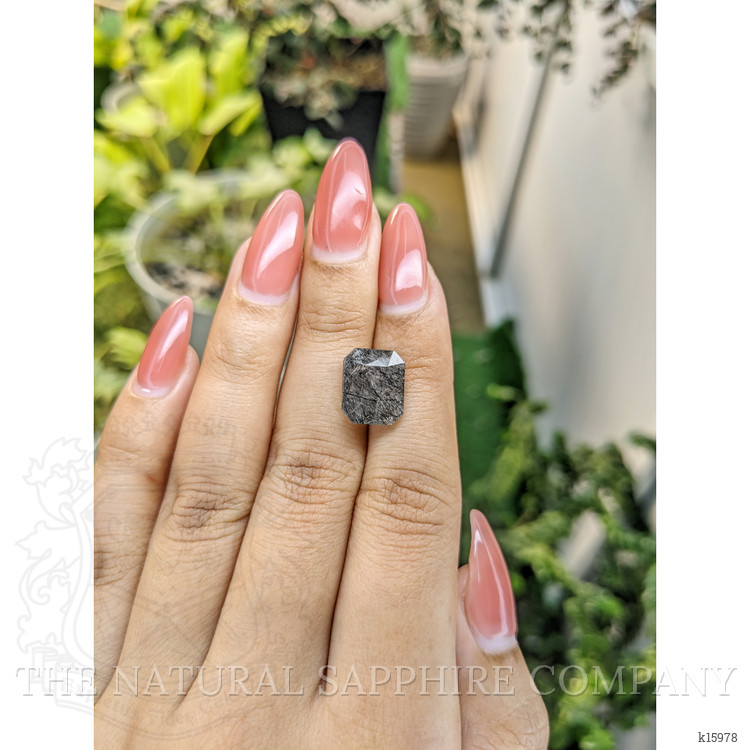 5.06 Ct. Rutilated Quartz from Ceylon (Sri Lanka)