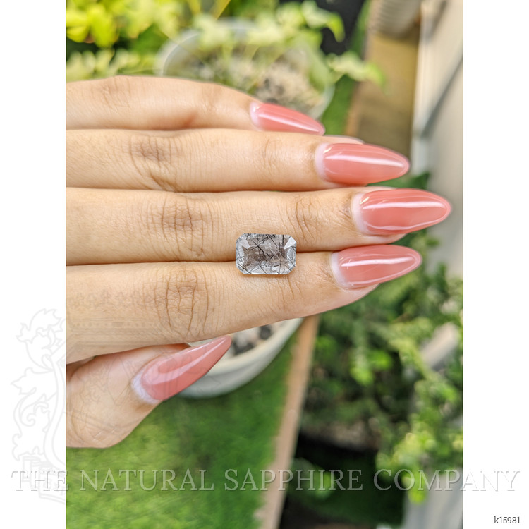 4.27 Ct. Rutilated Quartz from Ceylon (Sri Lanka)