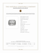 4.35 Ct. White Rutilated Quartz from Ceylon (Sri Lanka) Scan Report