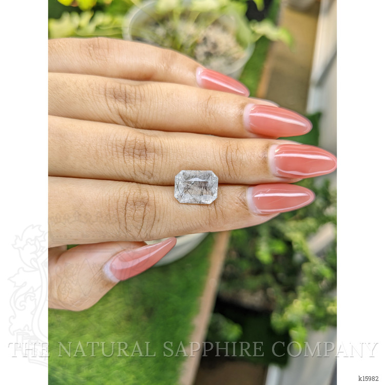 4.35 Ct. Rutilated Quartz from Ceylon (Sri Lanka)