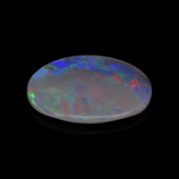 1.90 Ct. Cabochon Semi-Black Opal from Australia Video