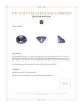 1.04 Ct. Spinel from Ceylon (Sri Lanka) Appraisal