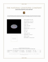 1.40 Ct. White Opal from Australia Scan Report