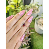 1.83 Ct. Garnet from Ceylon (Sri Lanka) Life Style