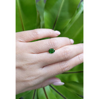 0.96 Ct. Tsavorite Garnet from East Africa Life Style