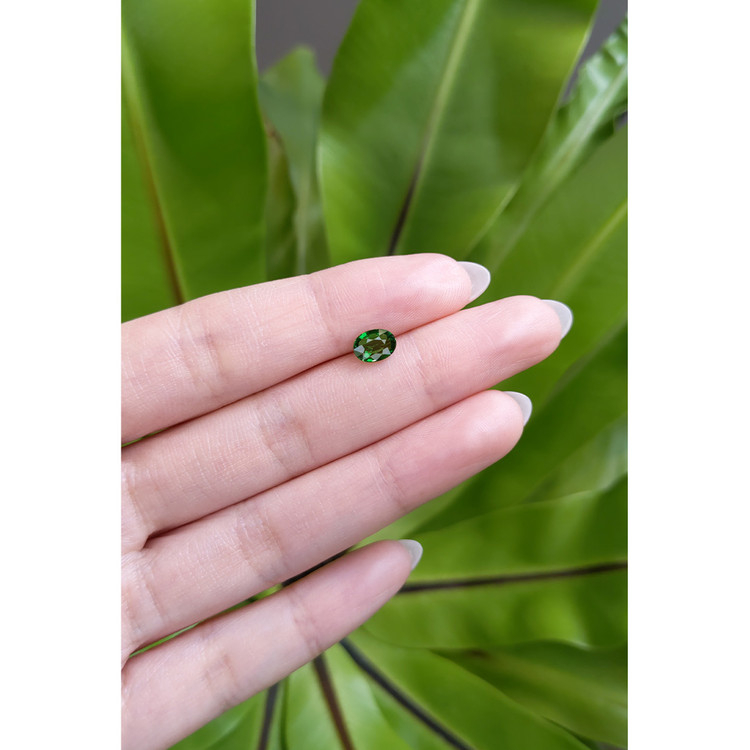 0.98 Ct. Tsavorite Garnet from East Africa