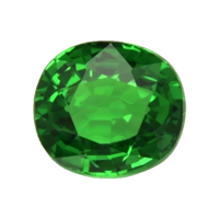 1.10 Ct. Tsavorite Garnet from East Africa Video