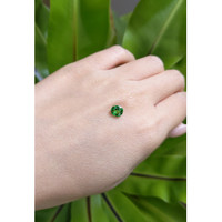 1.10 Ct. Tsavorite Garnet from East Africa Life Style