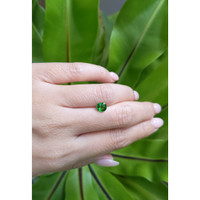 1.10 Ct. Tsavorite Garnet from East Africa Life Style