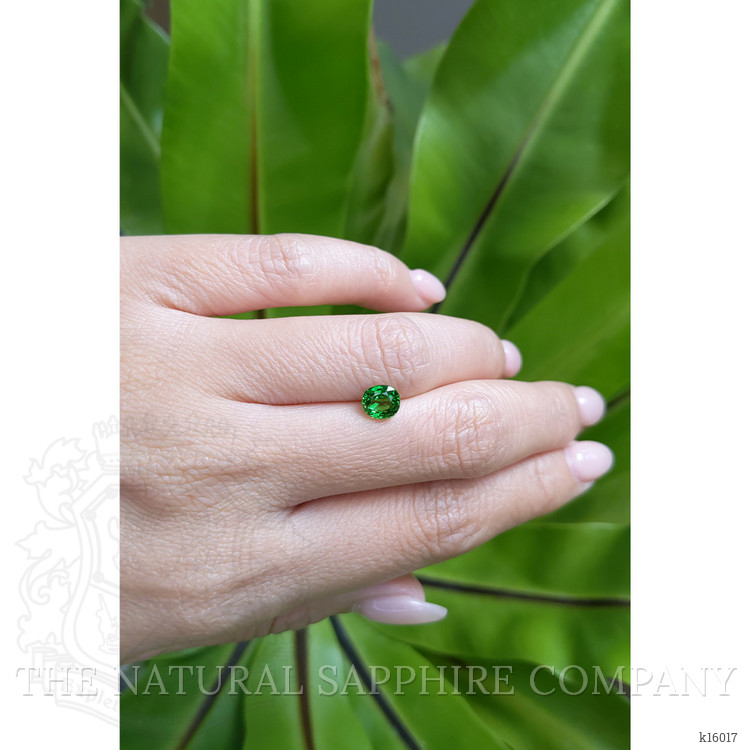 1.10 Ct. Tsavorite Garnet from East Africa