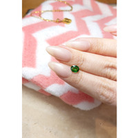 0.84 Ct. Tsavorite Garnet from East Africa Life Style