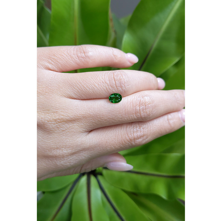 0.86 Ct. Tsavorite Garnet from East Africa